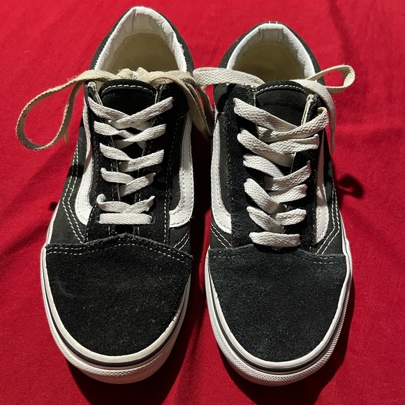 Vans Other - Girls black and white vans